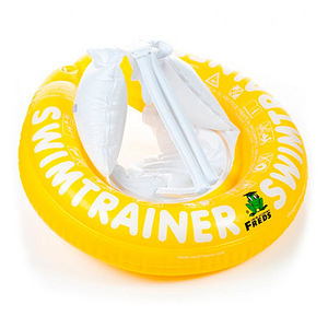 Uus ujumisrõngas Swimtrainer punane kollane oranz (3 foto / 3)