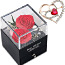 Подарочная коробка с вечной розой и женской брошью, украшен (фото #5)