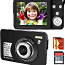 Digi kaamera SINEXE kompaktne foto kaamera SD-kaardiga 48MP (foto #1)