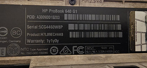 HP probook 640 G1 (9 foto / 9)