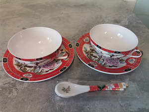 Kinkekomplekt teekomplekt 2-le inimesele karbis (3 foto / 4)