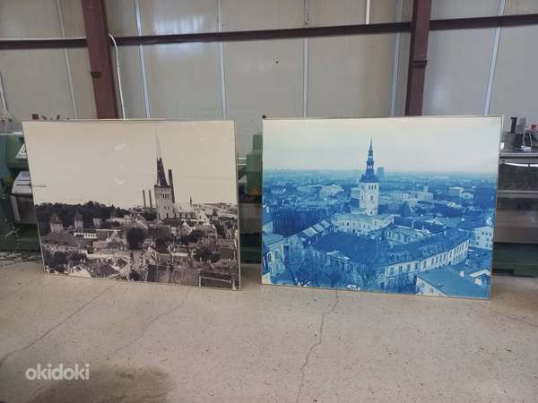 Suured Tallinna vanalinna fotod raamitud