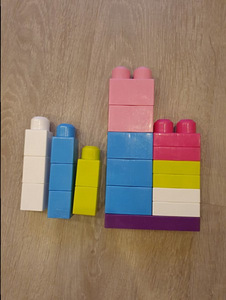 Mega Bloks klotse koguv käru (4 foto / 5)