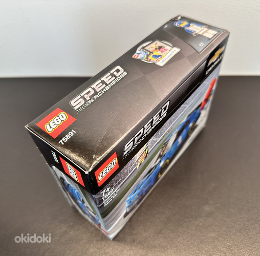 Lego Speed Champions Гоночный автомобиль Chevrolet Camaro ZL1 75891 (фото #3)