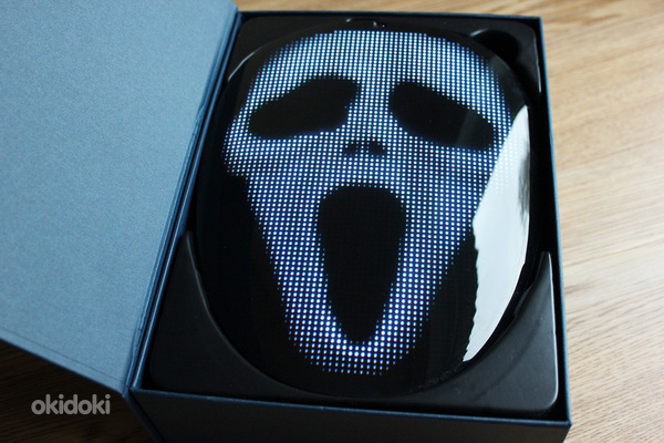 Цифровая светодиодная маска на Хэллоуин, RGB, Wi-Fi (фото #6)