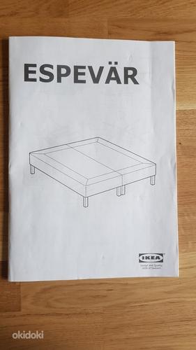 IKEA ESPEVÄR 180x200 cm voodi / kaheinimeste voodi / kushett (foto #2)