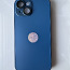 Чехол для iPhone 15 синий (фото #1)