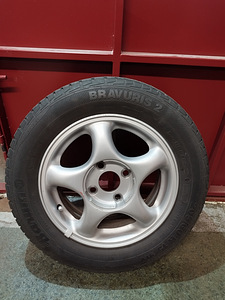 205/60 R15 valuveljed rehvid Barum Mitsubishi (2 foto / 7)