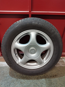 205/60 R15 valuveljed rehvid Barum Mitsubishi (1 foto / 7)