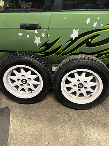 5x120 R15 veljed bridgestone spike 3 rehvidega (1 foto / 3)