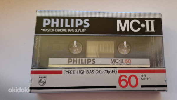 PHILIPS MC 60 1984 MAXELL LN 1984