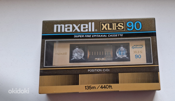 MAXELL XLII-S 1985 MAXELL UDXLII 1979