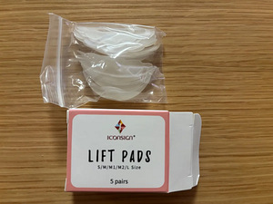 Lash Lift silicone pads 5paari karbis