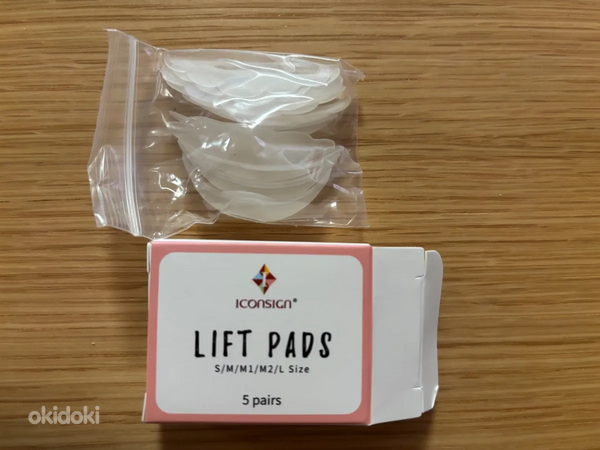 Lash Lift silicone pads 5paari karbis