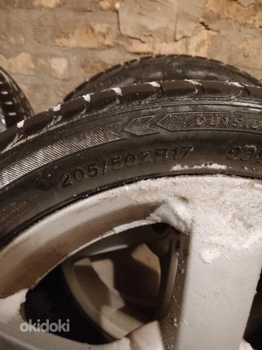 Suverehvid koos velgedega R 17 205/50
