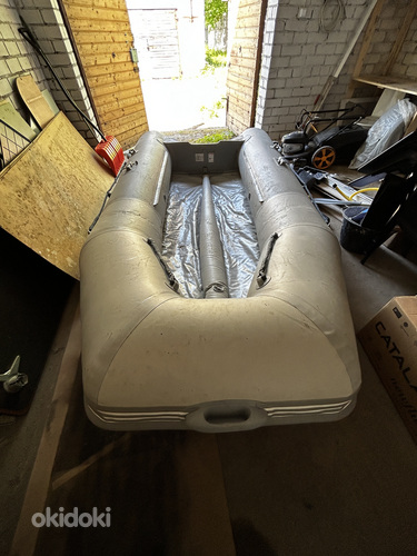 Надувная лодка Bush PVC + эл.насос + аккум (фото #4)