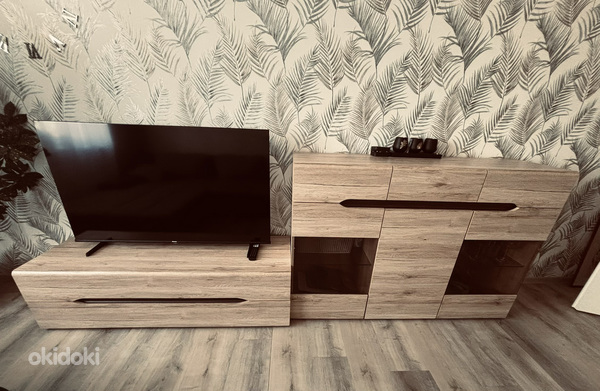 Kummut + TV-alus + Riiul