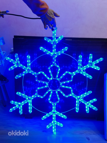 LED valgustus. Lumehelves/ LED освещение (снежинка)