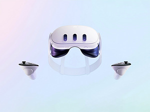 VR peakomplekt Meta Quest 3 128GB + Touch juhtpuldid 2tk (1 foto / 1)