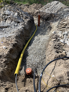 Vesi kanalisatsioon drenaaž elektrikaablid (2 foto / 3)