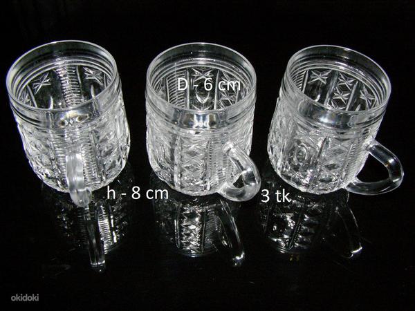 Kristall kruusid 3 tk (foto #1)
