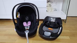 Cybex Cloud Q Platinum turvahäll + isofix alus (1 foto / 3)