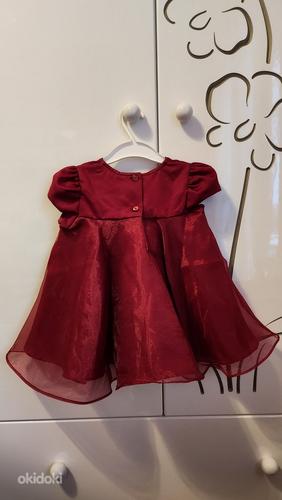 Bonnie Baby punane kleit 18M (foto #2)