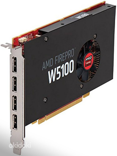 GPU AMD Firepro W5100 4GB 4DP (foto #1)