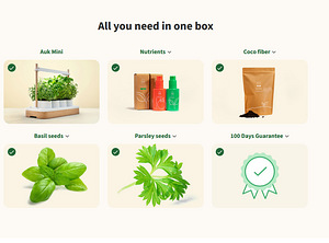 Auk Mini Smart Garden nutiaed UUS (3 foto / 3)