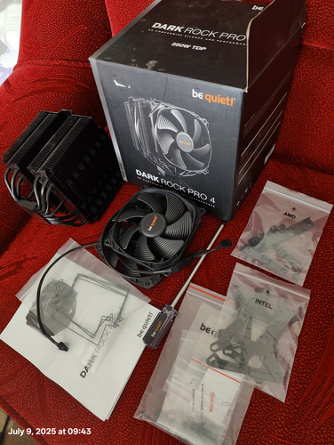 Be quiet! CPU Cooler Dark Rock Pro 4 CPU cooler 250W TDP