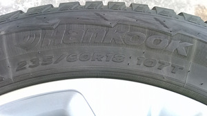18" veljed Kia (Hyundai) koos talverehvidega Hankook Ipike Rw11 (3 foto / 9)