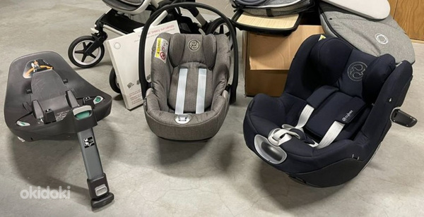 3in1 Cybex Cloud Z häll, Sirona S tool koos Base-Z isofix