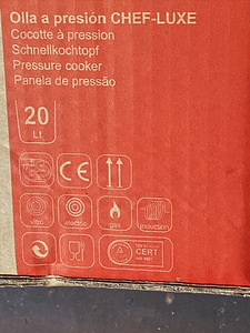 Parim Kiirkeedupott & rõhupott Lacor 20L maailmas! (2 foto / 3)