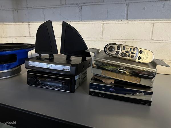 Звуковое оборудование (рекордеры, вуферы, DVD, кабели и т.д. (фото #1)