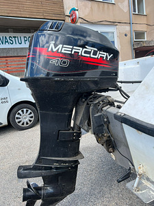 Paadimootor Mercury 40 EI KÄIVITU! (1 foto / 2)