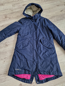 Huppa naiste talveparka Vivian NATURAALKARVAGA tumesinine (2 foto / 3)