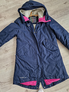Huppa naiste talveparka Vivian NATURAALKARVAGA tumesinine (3 foto / 3)