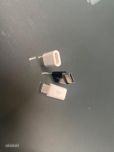 Переходник Micro USB -> USB C, USC C -> iPhone, НОВЫЙ (фото #2)