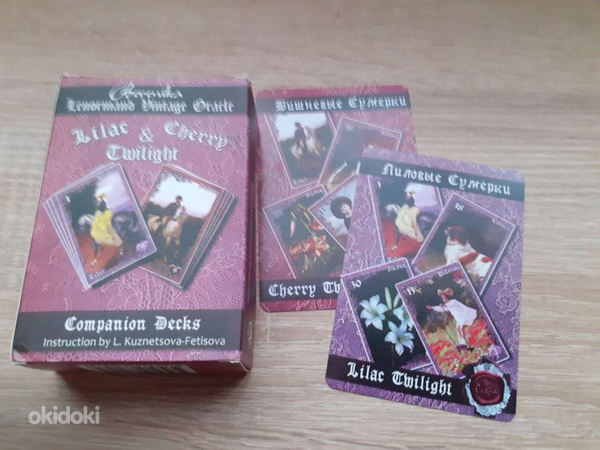 Lenormand kaardid Lilla ja Cherry Twilight (foto #2)