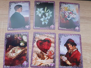 Lenormand kaardid Lilla ja Cherry Twilight (5 foto / 5)