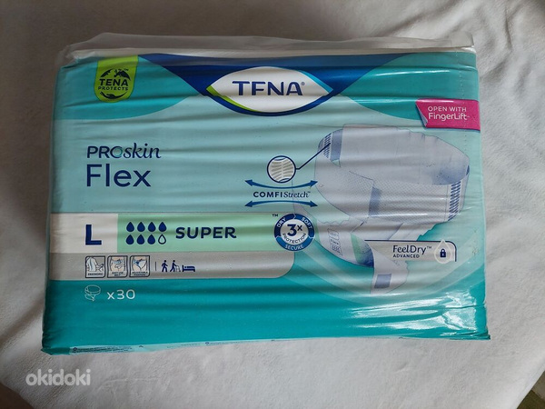 TENA Flex Super elastne vöömähe L 0,8€/Tk. (foto #1)