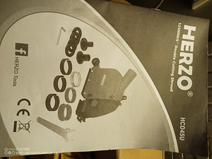 HERZO double cutting shroud HCD45U (8 foto / 10)