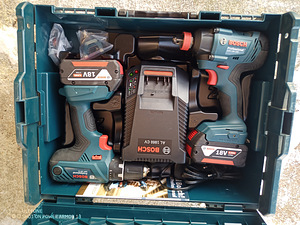 Bosch 18V gsr18v 21 + GDx18v180 2x4,0Ah L-BOXX (2 foto / 4)
