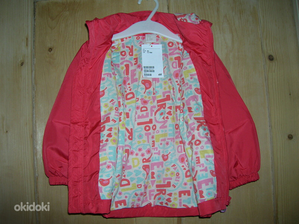 UUS !!! Nylon Coat for Girl 12-18 months H&M (foto #2)