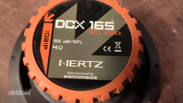 Auto kõlarid HERTZ DCX 165 (foto #5)