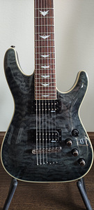 7-keelne elektrikitarr Schecter Omen Extreme 7 STBLK (4 foto / 9)