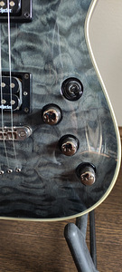 7-keelne elektrikitarr Schecter Omen Extreme 7 STBLK (6 foto / 9)