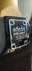 7-keelne elektrikitarr Schecter Omen Extreme 7 STBLK (9 foto / 9)