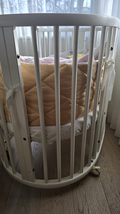 Stokke voodi + mini sleepi voodi (10 foto / 10)