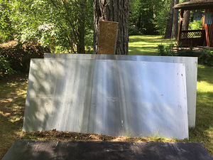 Roostevaba metall plaat 1170 x 2460 mm paksus 2mm 2 tük (1 foto / 4)